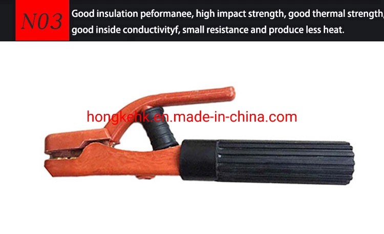 Halfr Brass 500A Welding Clamp Welding Torch Electrode Holder Welding Tool Welding Accessory