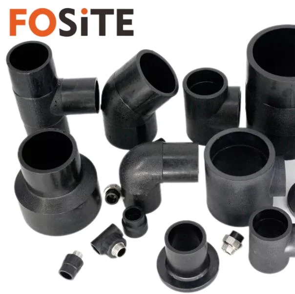 Fosite 75mm SDR11 PE100 HDPE Equal Coupling HDPE Electrofusion Pipe Fitting