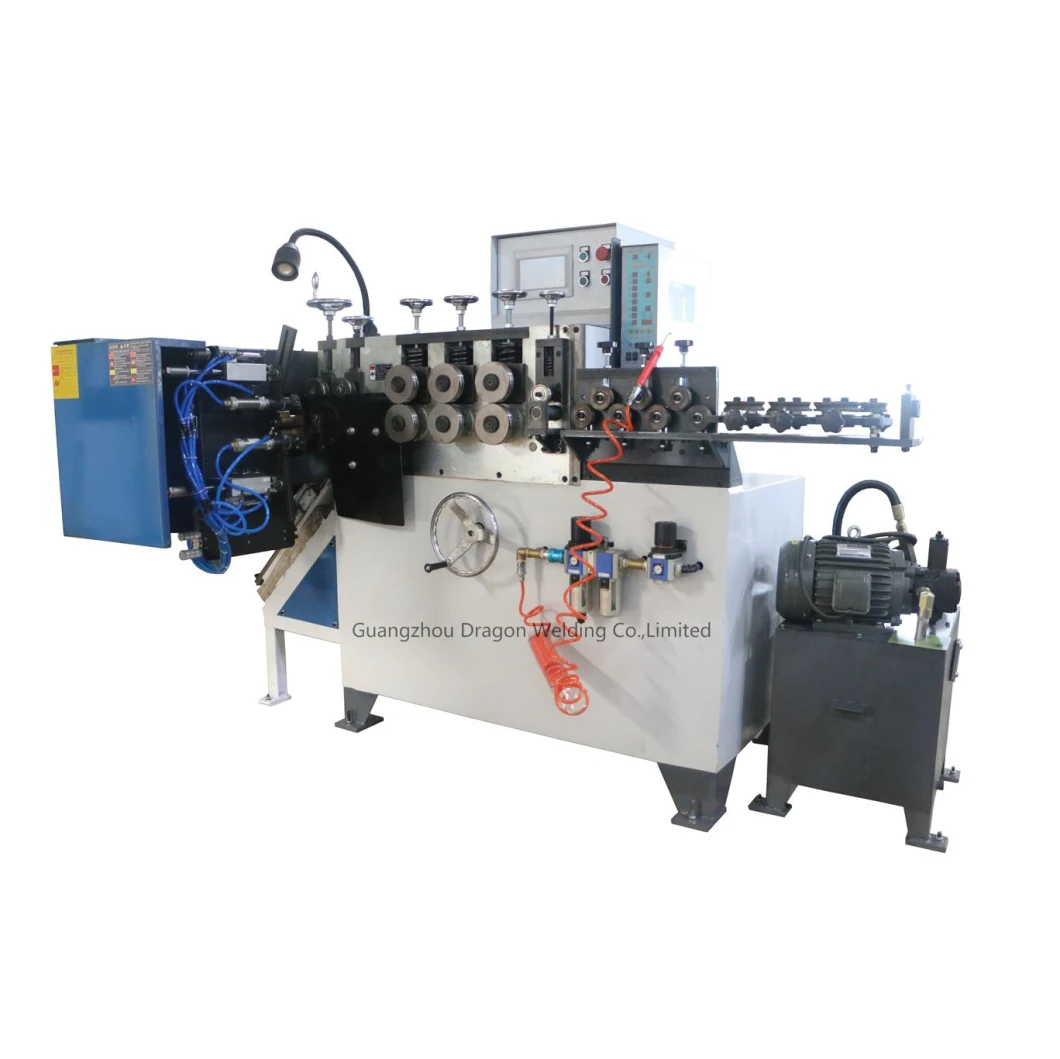 Manufacturing Bender Maker CNC Automated Butt Welding Hydraulic Servo Ring Making Machine