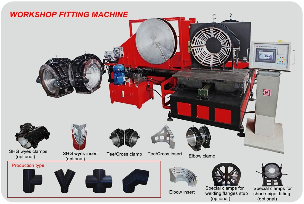 HDPE Fittings Fabrication Machine (SHG630)