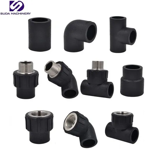 HDPE 45도 엘보 SDR11 전기 용접 파이프 피팅 40mm