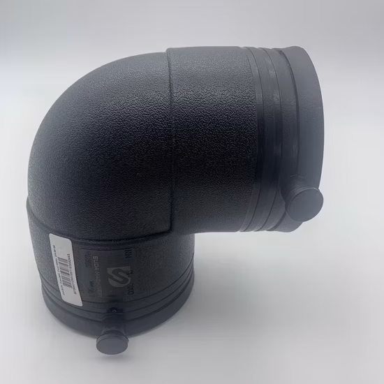 HDPE 90도 엘보 SDR11 전기 용접 파이프 피팅