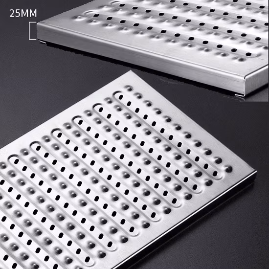 최고의 가격 도매 비 배수 발코니 스테인레스 스틸 바닥 배수 스트레이너