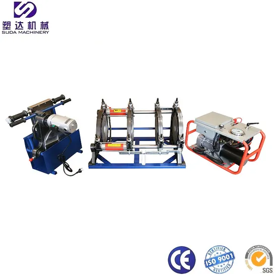 Sud90-355h HDPE 플라스틱 파이프 맞대기 용접기/PE 파이프 수동 맞대기 용접기/PE 파이프 수동 맞대기 용접기/HDPE 파이프 용접기
